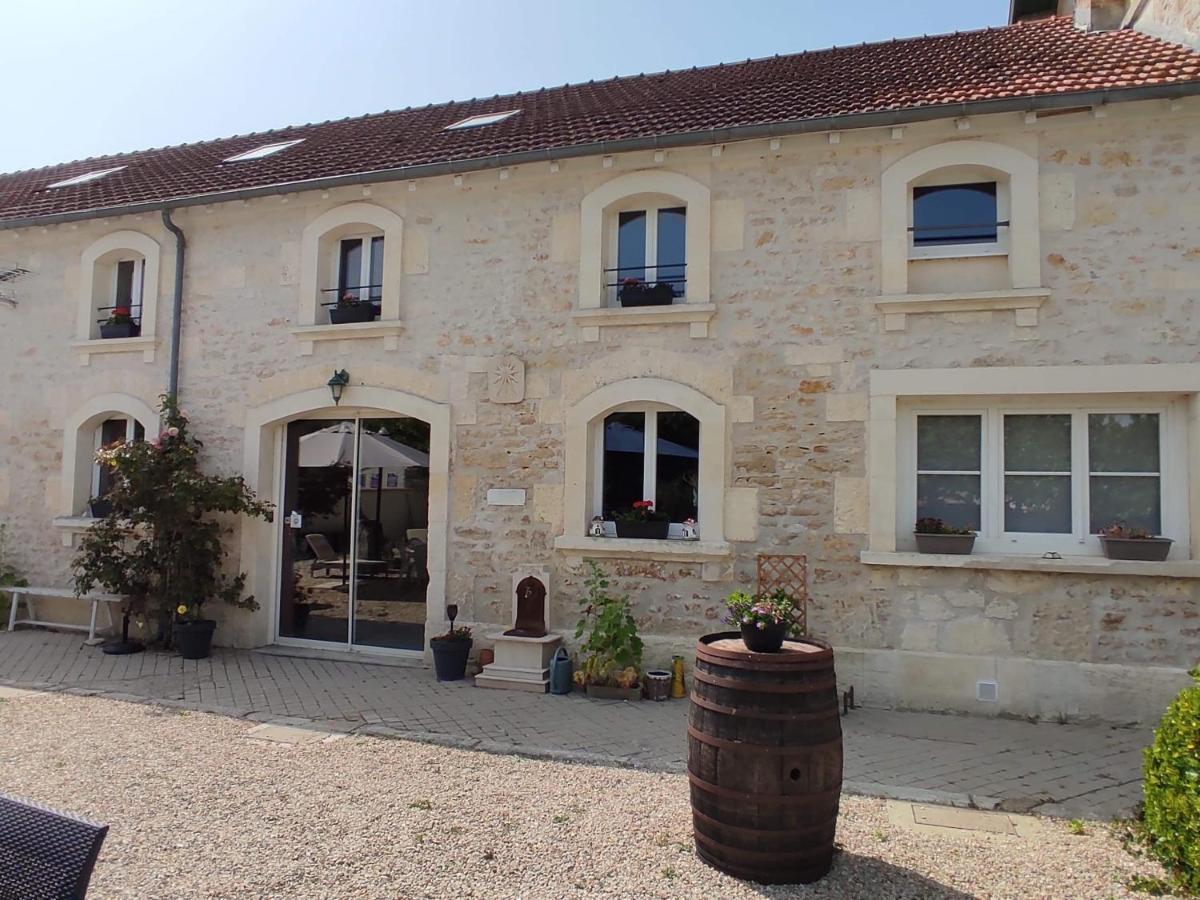 Bed and Breakfast L'Entre Deux Vignes Brizambourg Exterior foto