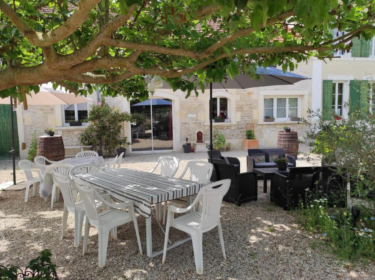 Bed and Breakfast L'Entre Deux Vignes Brizambourg Exterior foto